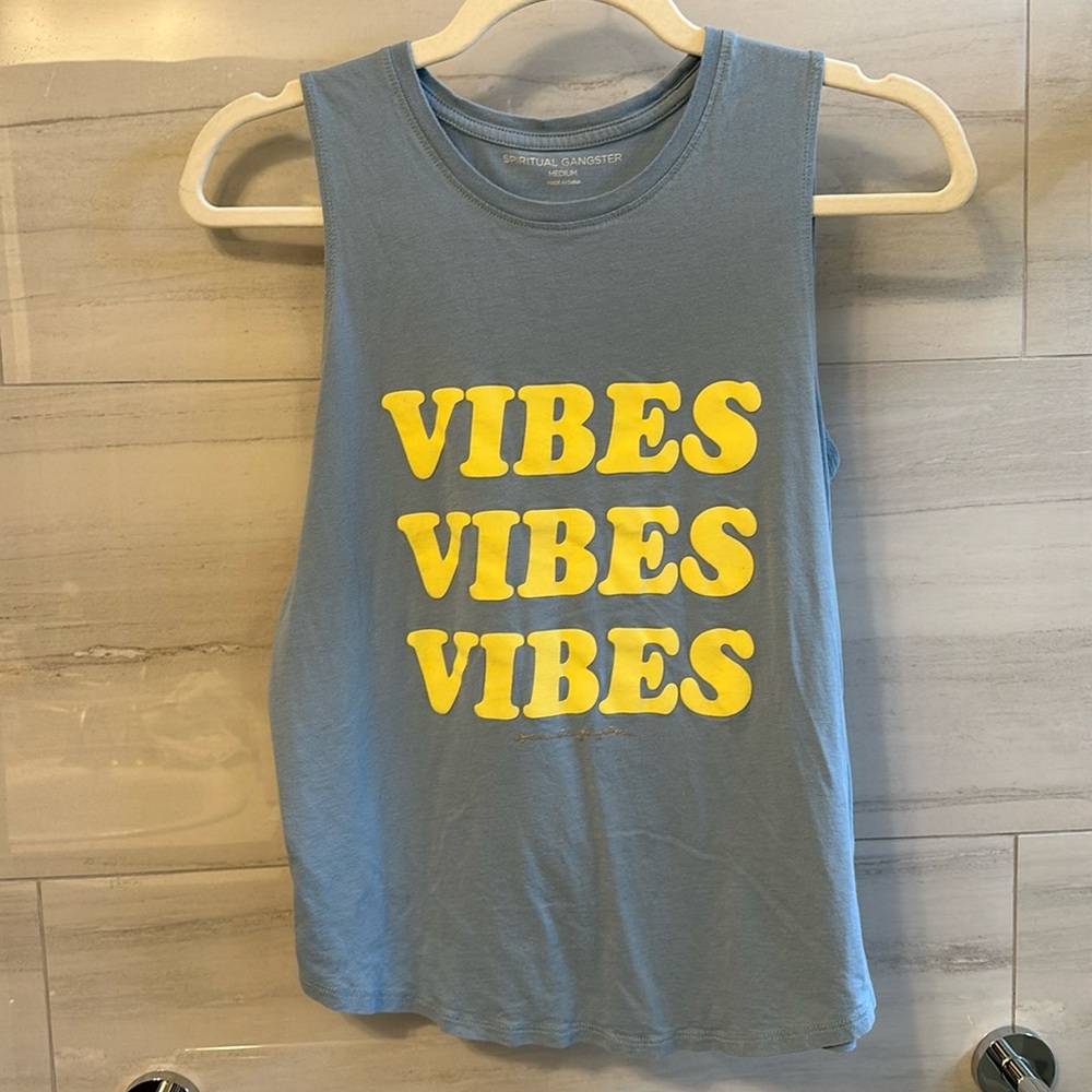Spiritual gangster graphic tank